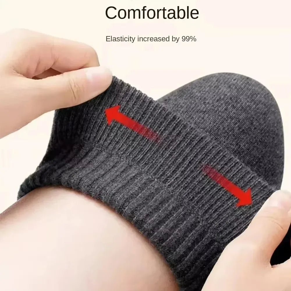 Thermal Cashmere Knee Warmers – Stretchy & Warm Support Pads