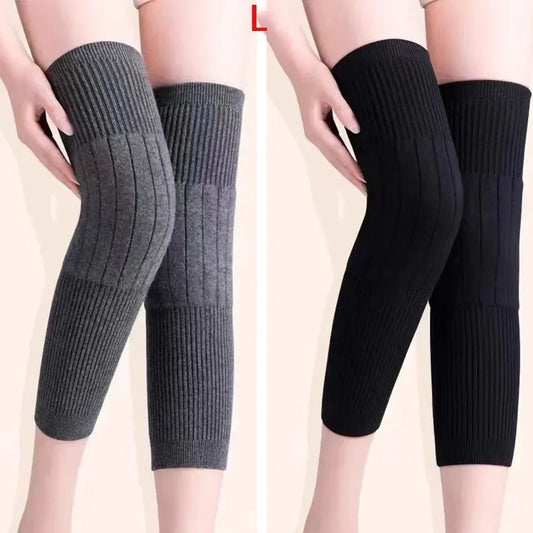 Thermal Cashmere Knee Warmers – Stretchy & Warm Support Pads