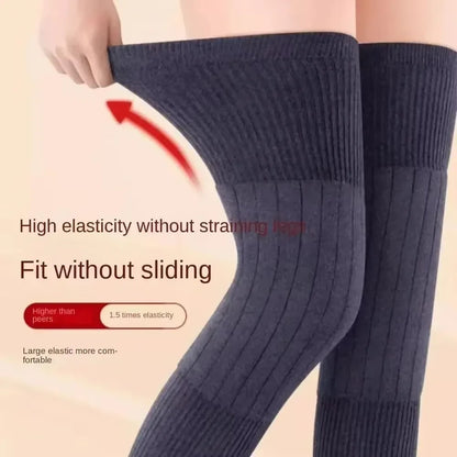 Thermal Cashmere Knee Warmers – Stretchy & Warm Support Pads