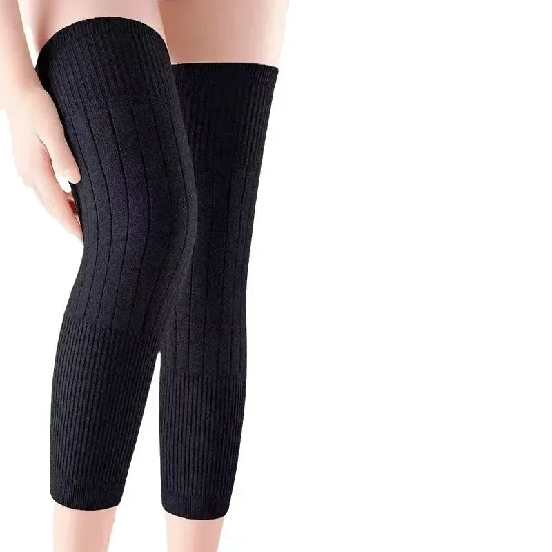 Thermal Cashmere Knee Warmers – Stretchy & Warm Support Pads