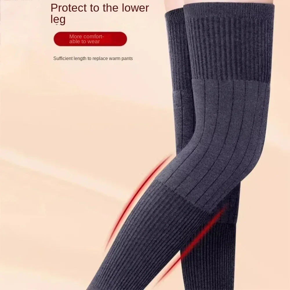 Thermal Cashmere Knee Warmers – Stretchy & Warm Support Pads