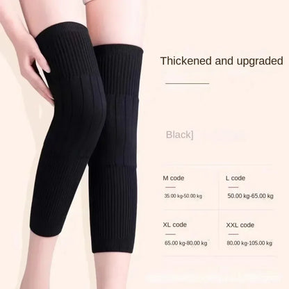 Thermal Cashmere Knee Warmers – Stretchy & Warm Support Pads