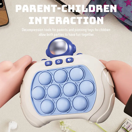 Quick Push Bubble Game Griffspielzeug für Jungen und Mädchen, Anti-Stress
