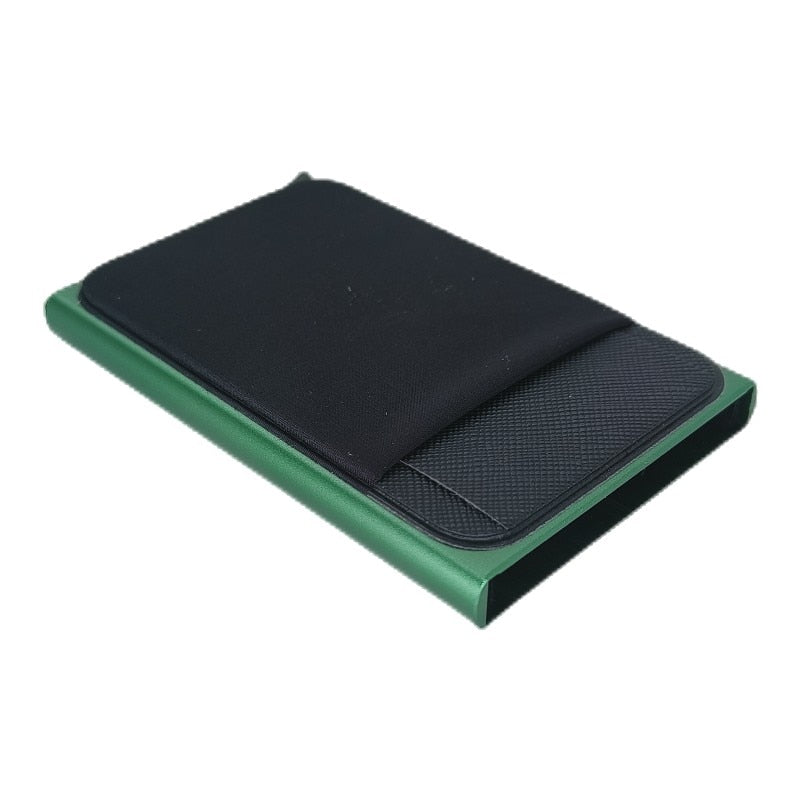 Slim Aluminum RFID Card Holders with Automatic Pop-up