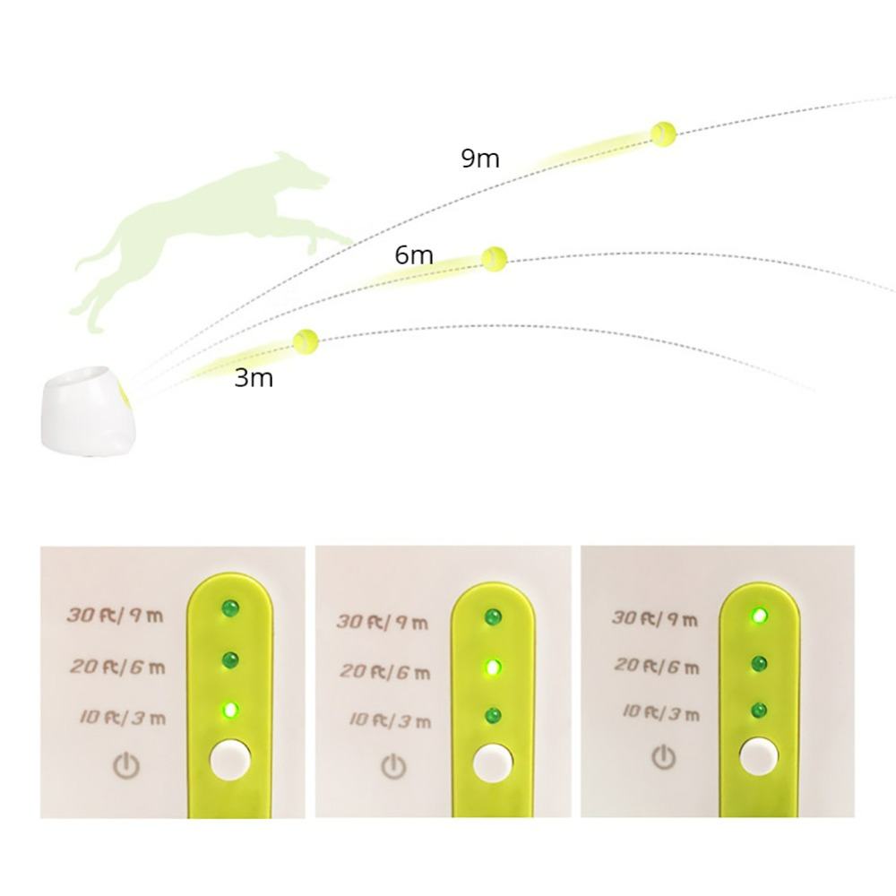 DOG TOYS AUTOMATIC TENNIS BALL LAUNCHER