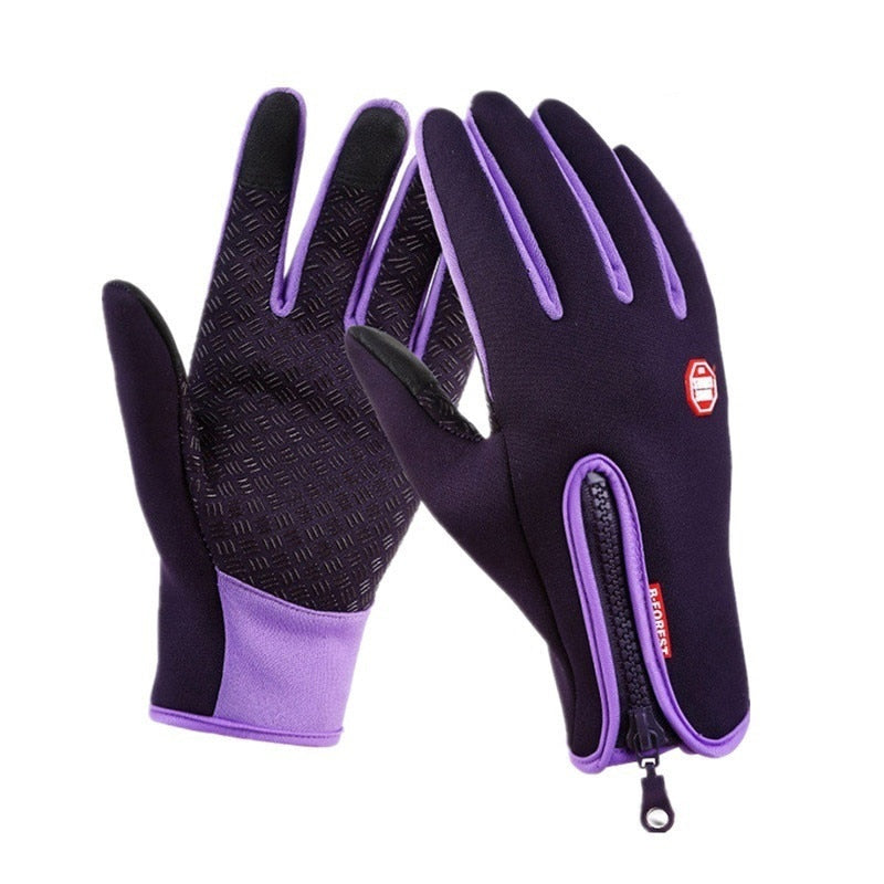 Gants d'hiver chauds unisexes