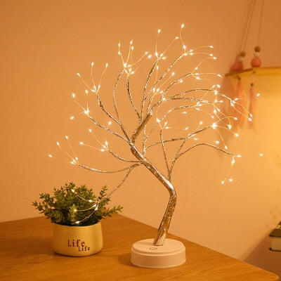 LED-Nachtlicht Mini-Weihnachtsbaum