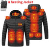 Winter USB Heated Warm Unisex Jacket