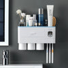 Multifunctional Toothbrush Holder, Wall Mount Rack Tools Set