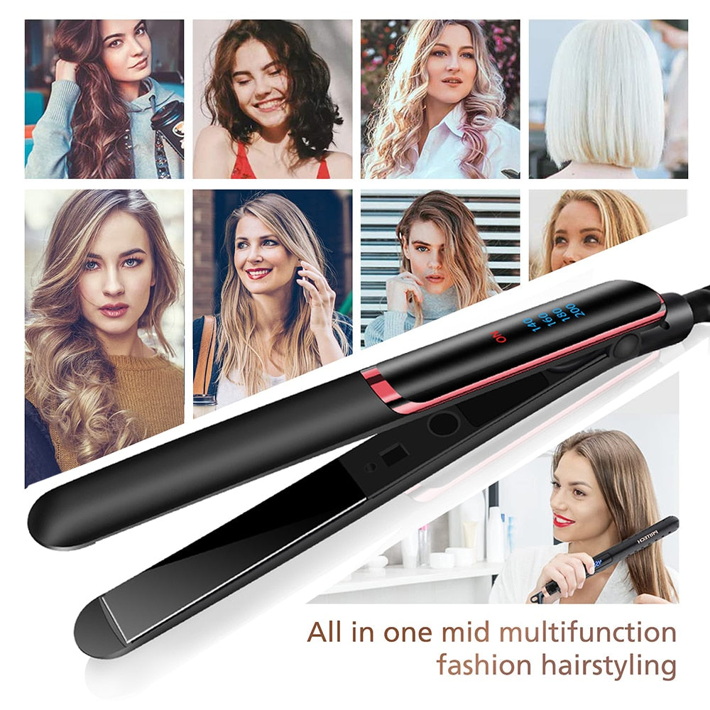 New Negative Ionic Flat Iron Hair Straightener