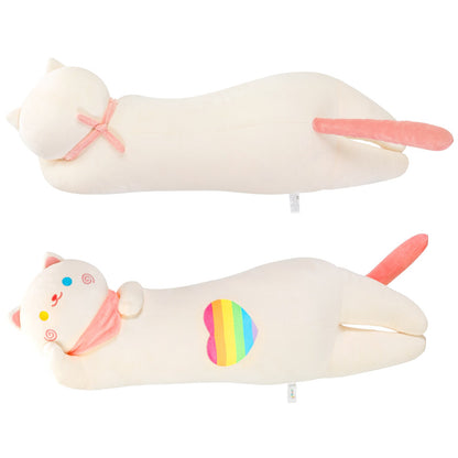 Mewaii 28 inches Soft Long Cat Pillow