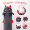 Mewaii 28 inches Soft Long Cat Pillow